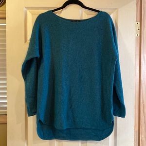 Charter Club Shirttail Cashmere Sweater Medium